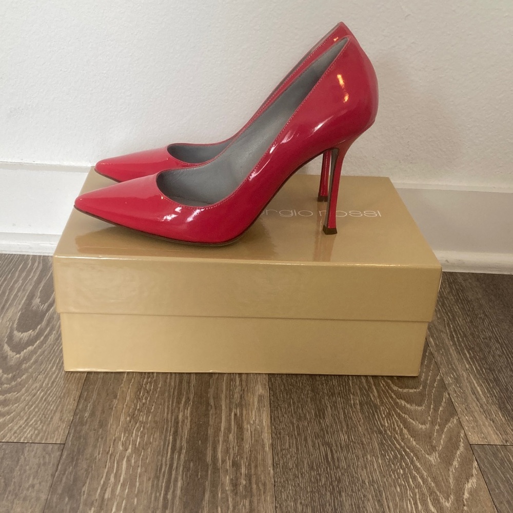 Sergio Rossi Vibrant Pink Heels